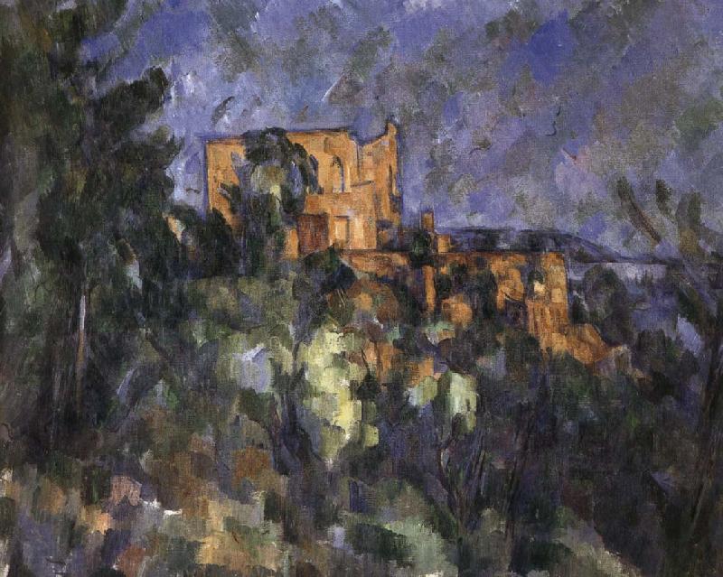 Paul Cezanne Black Castle Spain oil painting art